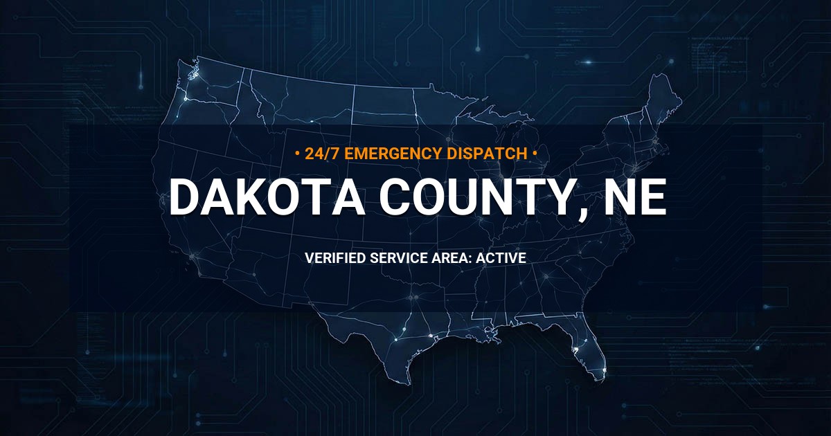 Emergency Plumbing Dispatch Map for Dakota County Plumbing Logistics