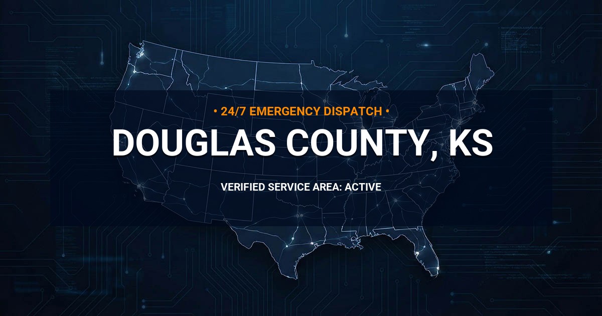 Emergency Plumbing Dispatch Map for Douglas County Plumbing Logistics