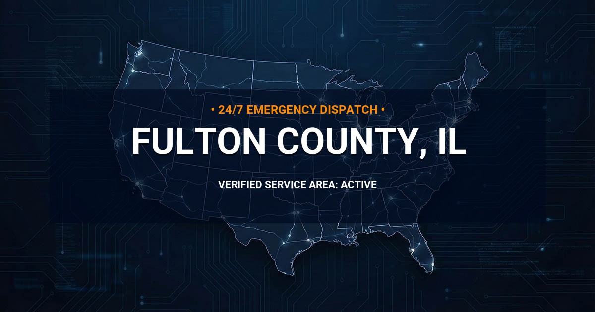 Emergency Plumbing Dispatch Map for Fulton County Plumbing Logistics