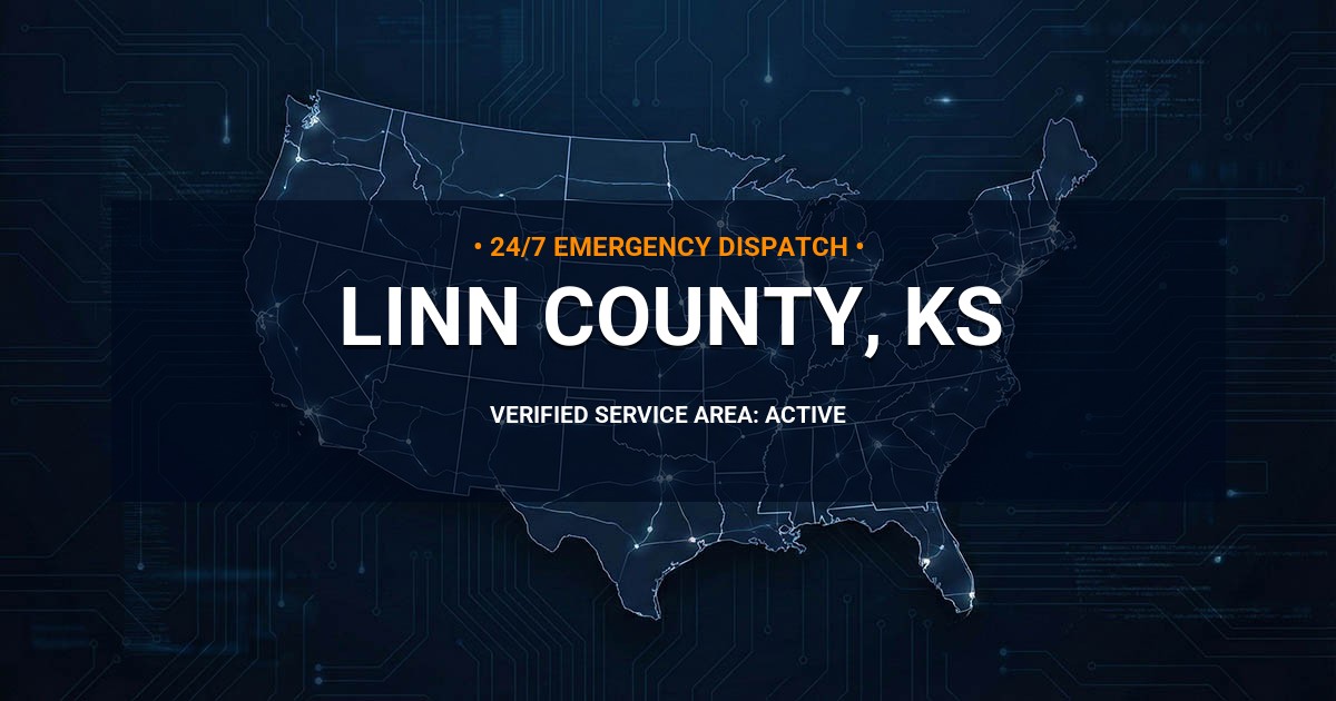 Emergency Plumbing Dispatch Map for Linn County Plumbing Logistics