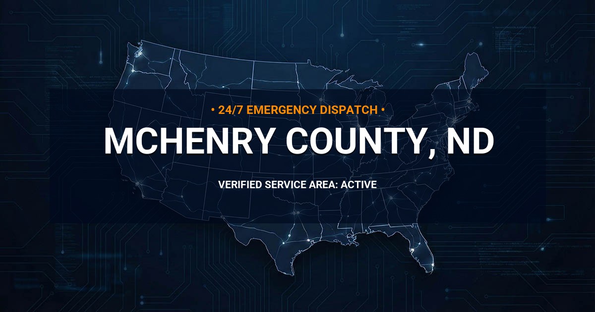 Emergency Plumbing Dispatch Map for McHenry County Plumbing Logistics