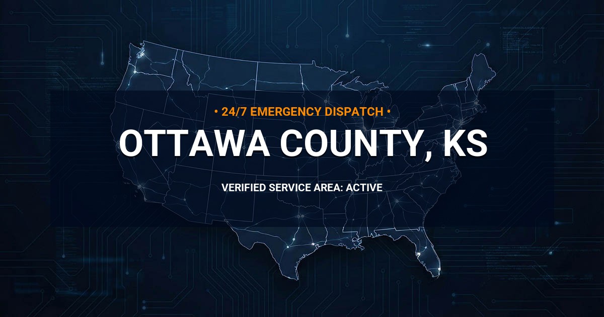 Emergency Plumbing Dispatch Map for Ottawa County Plumbing Logistics