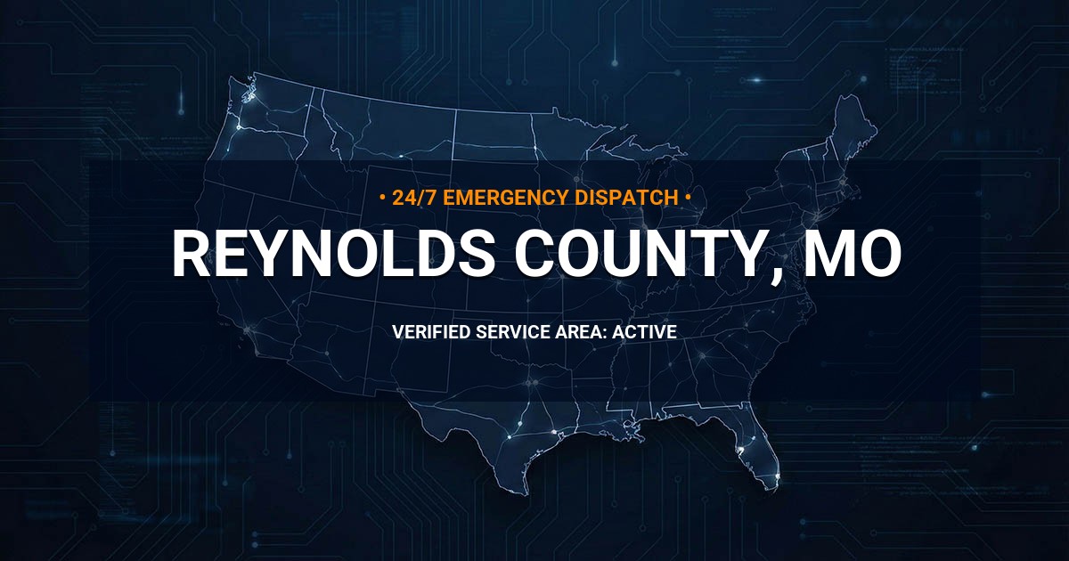 Emergency Plumbing Dispatch Map for Reynolds County Plumbing Logistics