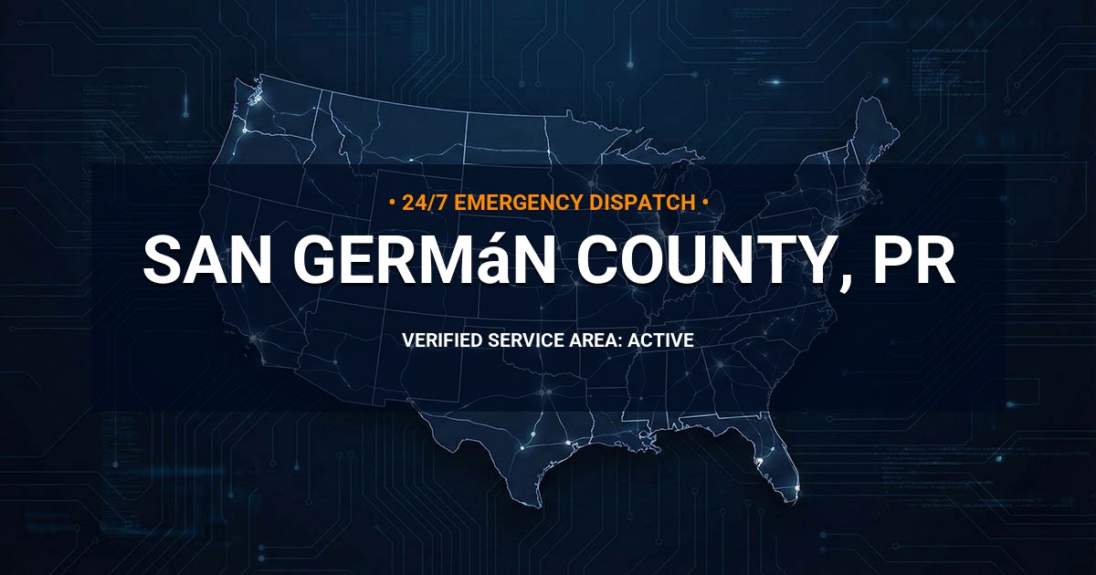 Emergency Plumbing Dispatch Map for San Germán County Plumbing Logistics