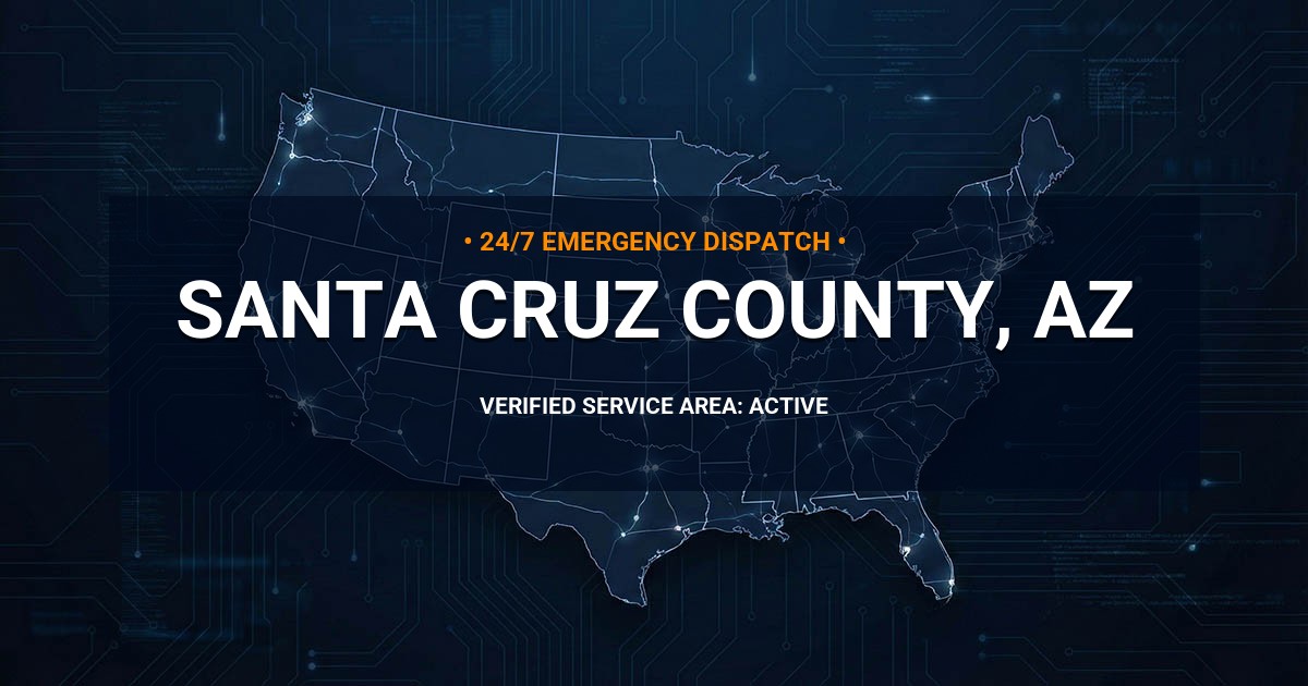Emergency Plumbing Dispatch Map for Santa Cruz County Plumbing Logistics